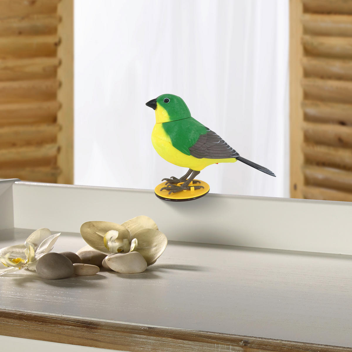 DEKORATIONSFÅGEL - multicolor, Lifestyle, plast (12,5/10/5,5cm)