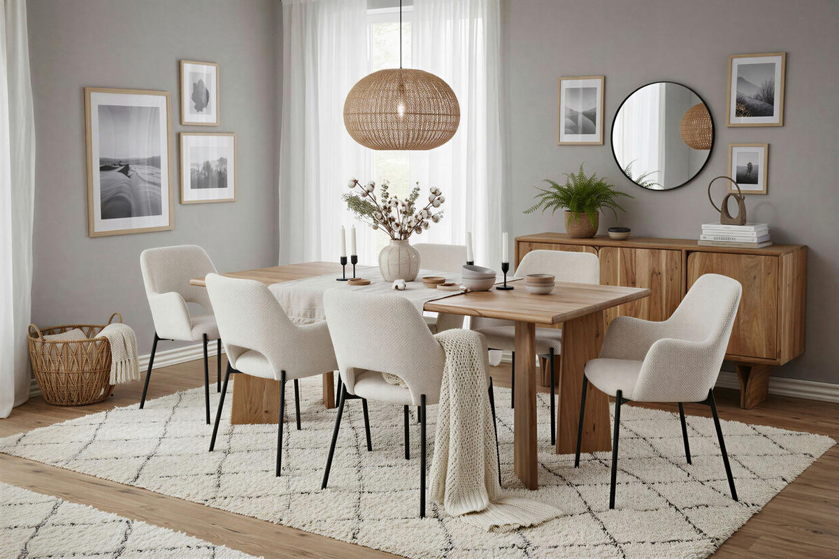 SIDEBOARD  145/80/71 cm  - Naturfarben, Design, Holz (145/80/71cm) - MID.YOU