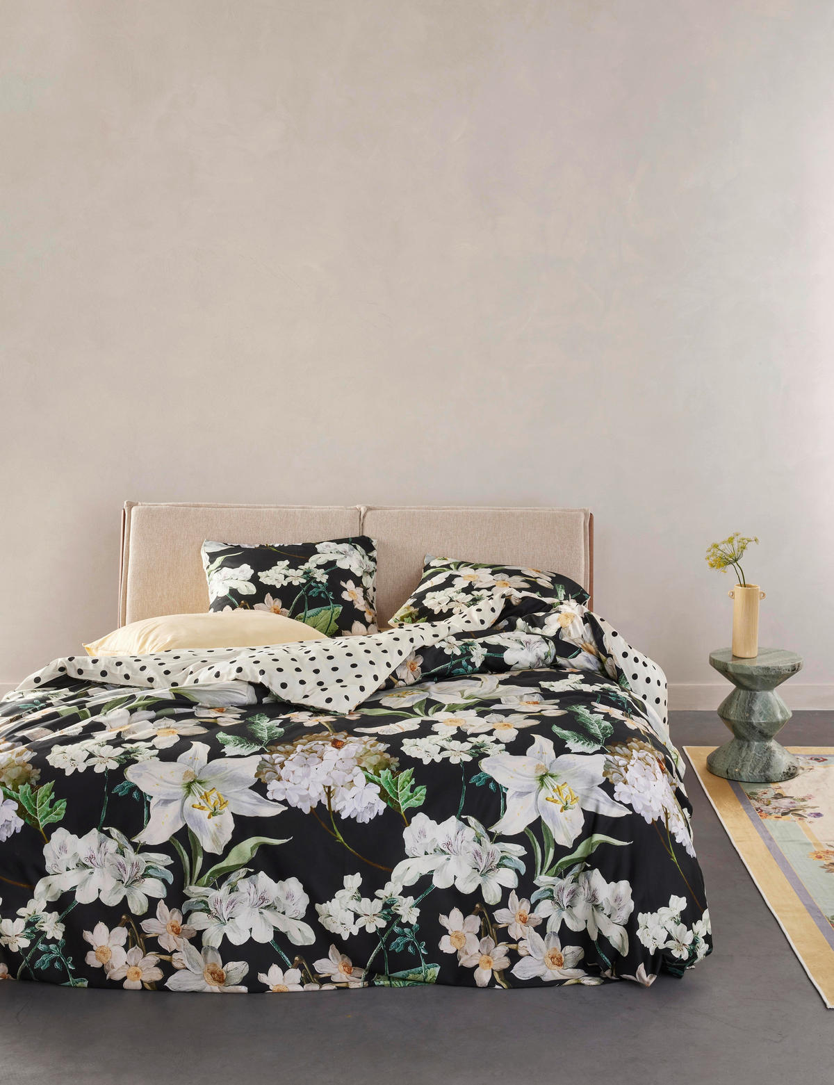 BETTWÄSCHE Satin 155/220 cm  - Sandfarben, Basics, Textil (155/220cm) - Essenza