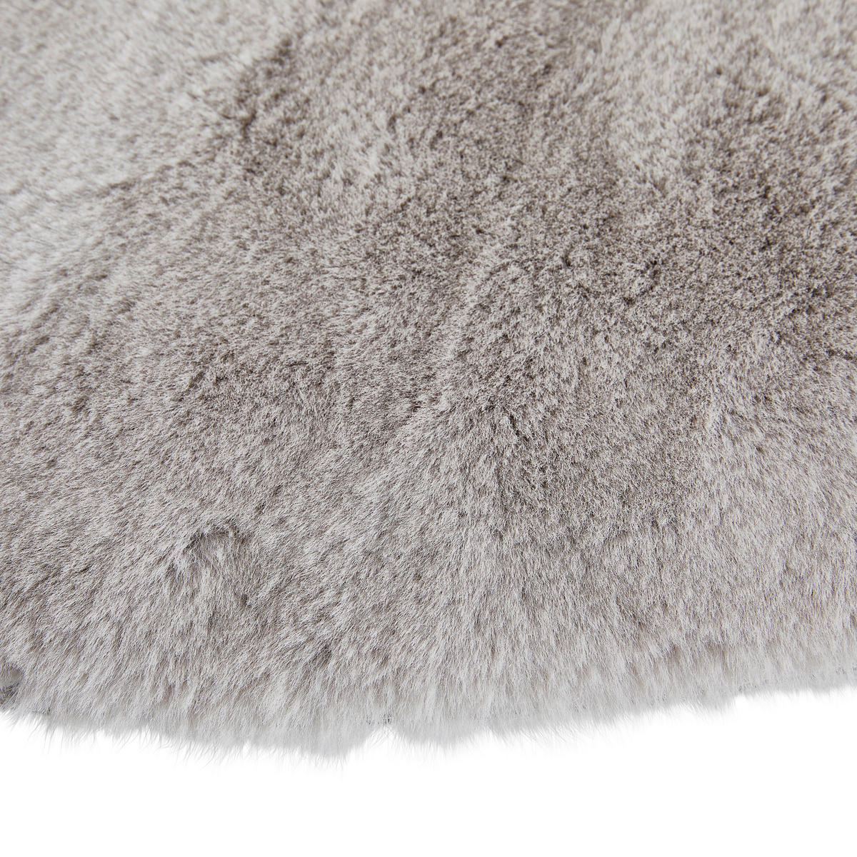 HOCHFLORTEPPICH 120 cm Hellgrau  - Hellgrau, KONVENTIONELL, Textil (120cm) - Novel