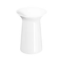 VASE  - Weiss Hochglanz, Romantik / Landhaus, Keramik (8.5/11/8.5cm) - ASA