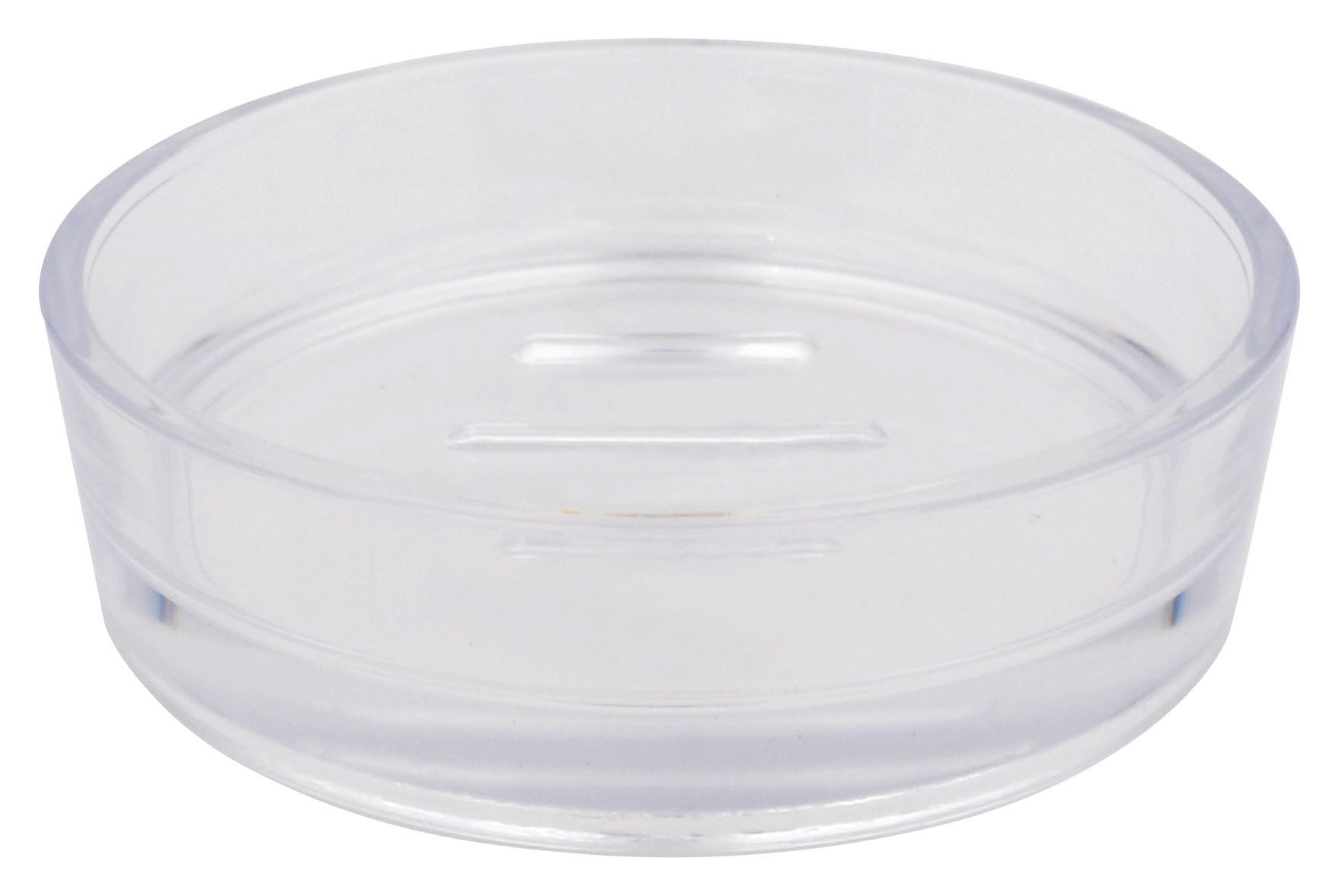 SEIFENSCHALE Kunststoff  - Transparent, Basics, Kunststoff (10,3/3/10,3cm)