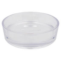 SEIFENSCHALE Kunststoff  - Transparent, Basics, Kunststoff (10,3/3/10,3cm)