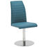 STUHL in Metall, Textil Edelstahlfarben, Petrol - Edelstahlfarben/Petrol, Design, Textil/Metall (44/98/65cm) - Novel STUHL in Metall, Textil Edelstahlfarben, Petrol - Edelstahlfarben/Petrol, Design, Textil/Metall (44/98/65cm) - Novel