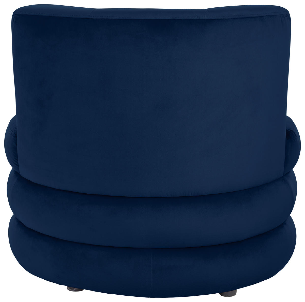 DESIGNFÅTÖLJ i textil kunglig blå  - stålfärgad/kunglig blå, Trend, metall/textil (90/82/85cm) - Livetastic