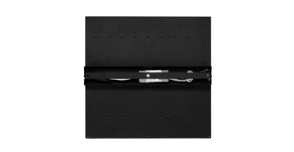 LED-DECKENLEUCHTE 40/40/6 cm   - Schwarz, Design, Holz/Kunststoff (40/40/6cm) - Novel