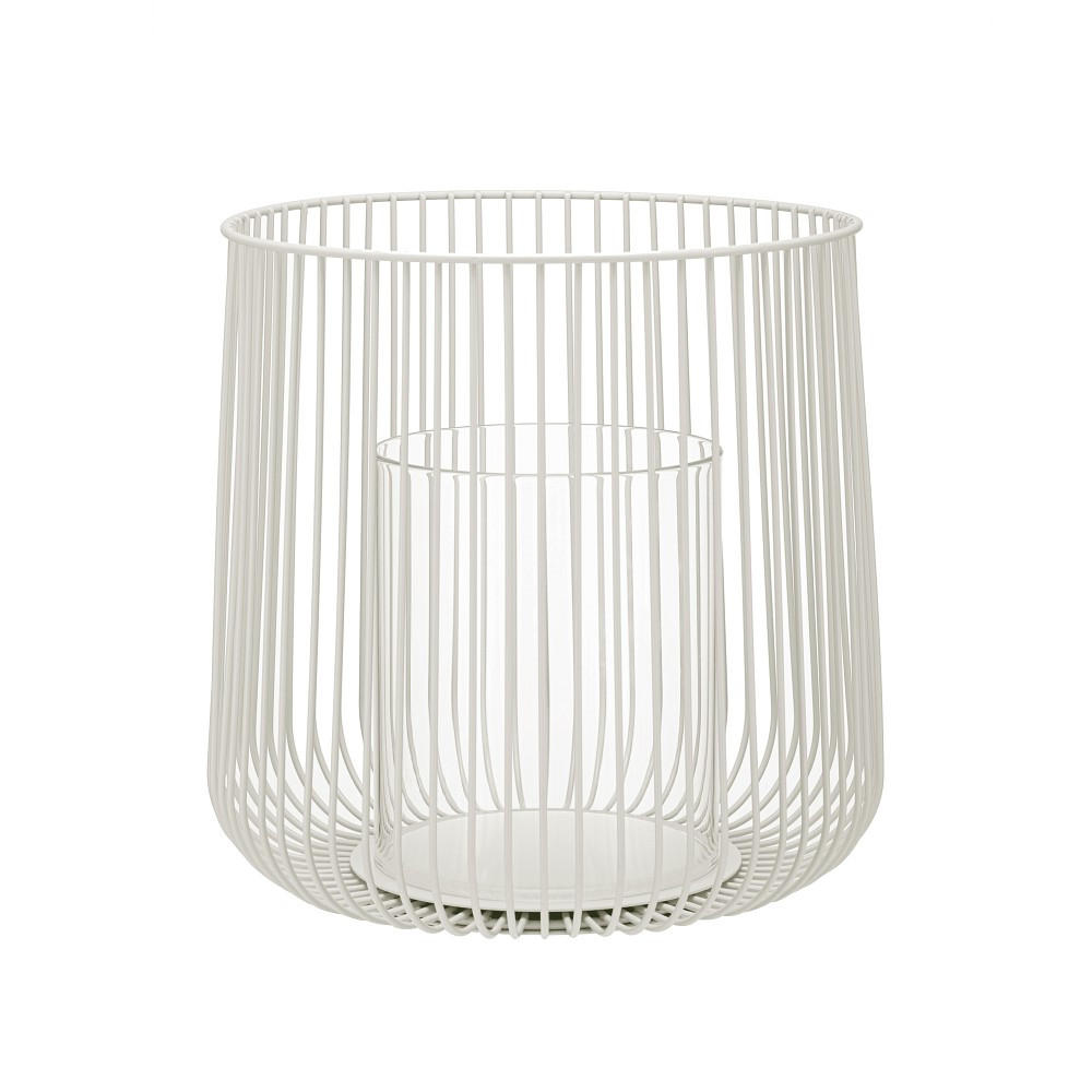 LATERNE - Beige, KONVENTIONELL, Metall (29,0/29,0cm) - Blomus