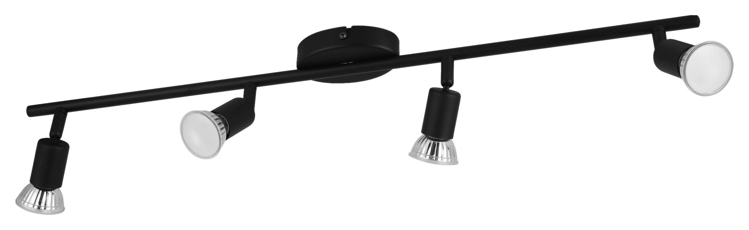 LED-Deckenleuchte Buzz-LED 3 W     - Schwarz, Basics, Metall (6,5/68,5cm) - Eglo