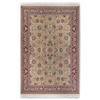 FLACHWEBETEPPICH 128/190 cm Kollektion 1870 Bordeaux, Beige  - Bordeaux/Beige, Design, Kunststoff/Textil (128/190cm) - Villeroy & Boch