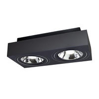 REFLEKTOR  Mirora       29,3/8,5/14,5 cm      - črna, Basics, kovina (29,3/8,5/14,5cm)