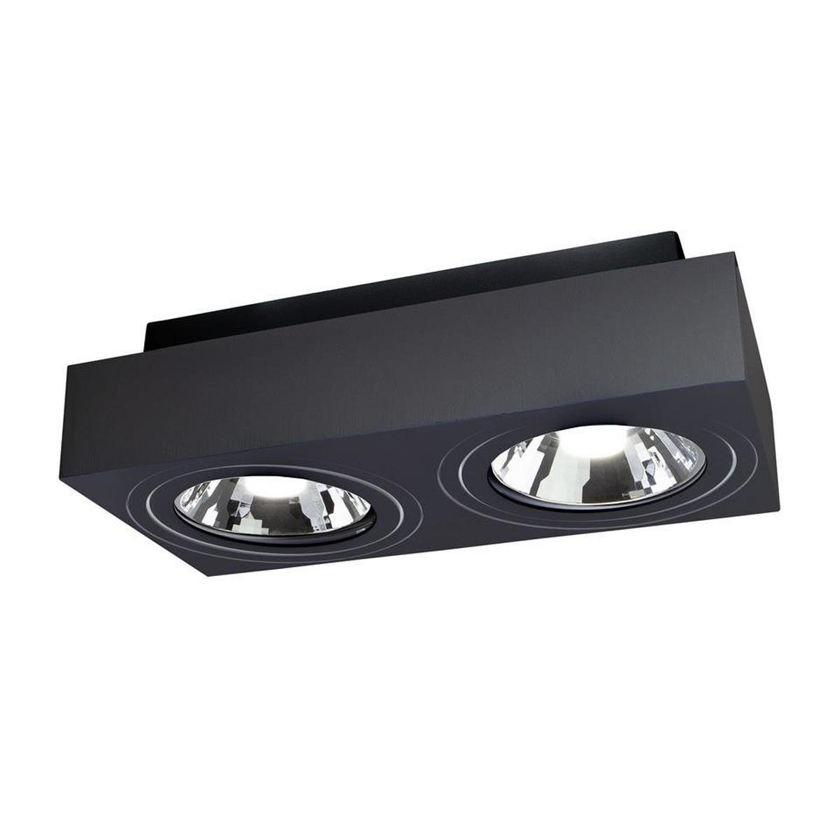 REFLEKTOR  Mirora       29,3/8,5/14,5 cm      - črna, Basics, kovina (29,3/8,5/14,5cm)