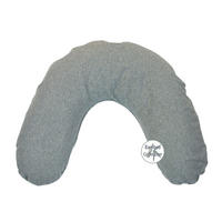 NACKENKISSENBEZUG - Grau, Basics, Textil (100/21cm) - Theraline
