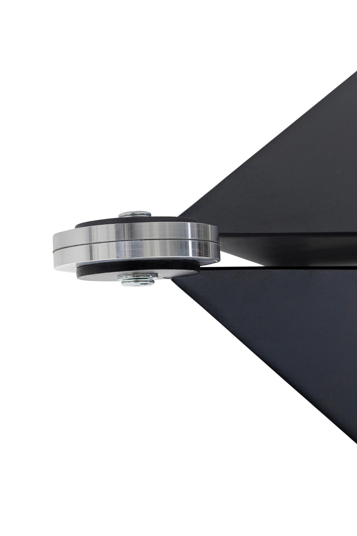 ESSTISCH in Metall, Glas 200/100/75 cm  - Schwarz, Basics, Glas/Metall (200/100/75cm) - Kare-Design