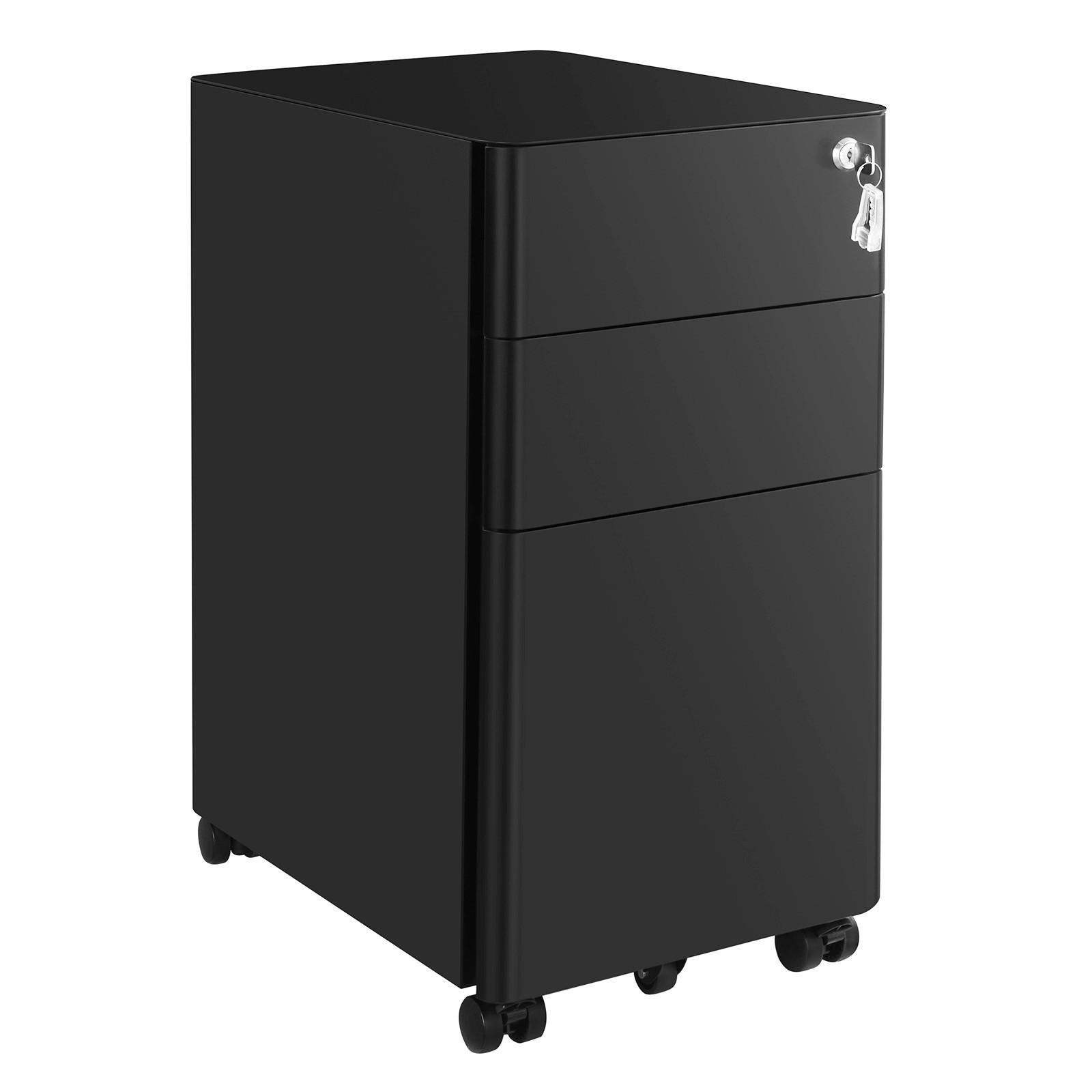 ROLLCONTAINER 30/59,2/46 cm  - Schwarz, Basics, Metall (30/59,2/46cm) - Boxxx