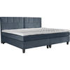 BOXSPRINGBETT 200/200 cm  in Blaugrau  - Dunkelgrau/Blaugrau, Trend, Holz/Textil (200/200cm) - Esposa