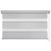 DOPPELROLLO  halbtransparent  120/160 cm    - Grau, Basics, Textil (120/160cm)