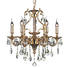 KRONLEUCHTER - Goldfarben, LIFESTYLE, Glas/Metall (58/372cm) - Glandor KRONLEUCHTER - Goldfarben, LIFESTYLE, Glas/Metall (58/372cm) - Glandor