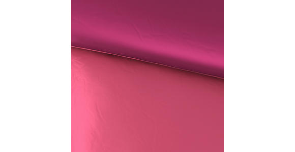 WENDEBETTWÄSCHE 140/220 cm  - Pink/Beere, Basics, Textil (140/220cm) - Novel