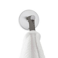 HANDTUCHHAKEN - Edelstahlfarben, Basics, Metall (5,5cm) - Zack