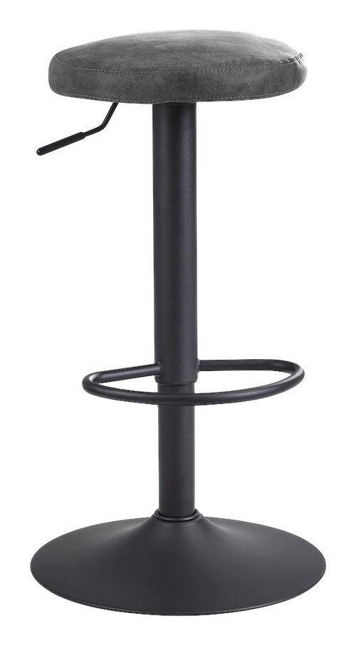 Barhocker höhenverstellbar Dunkelgrau