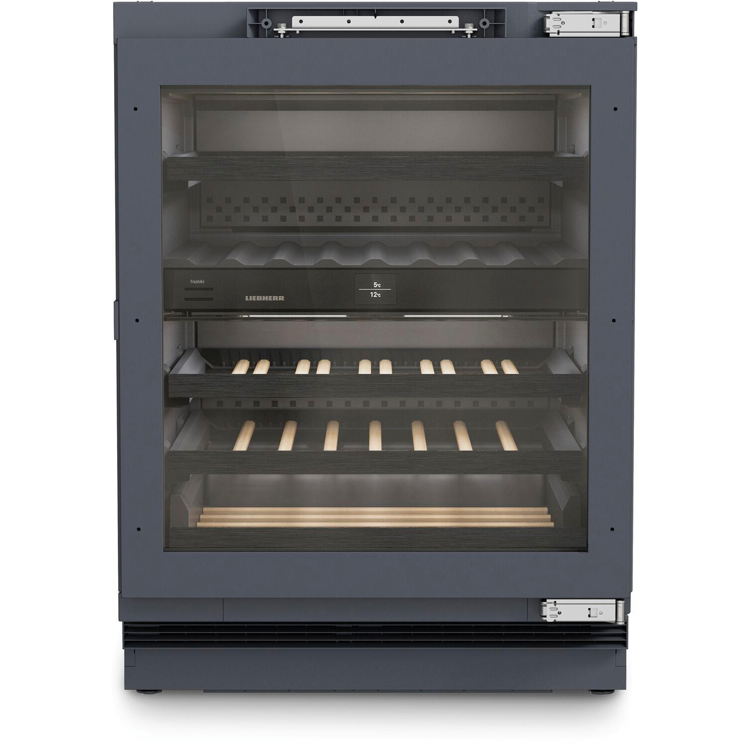 WEINKÜHLSCHRANK UWpri 3762 Vinidor Selection  - Schwarz, Basics, Metall (59,7/81,9/57,9cm) - Liebherr