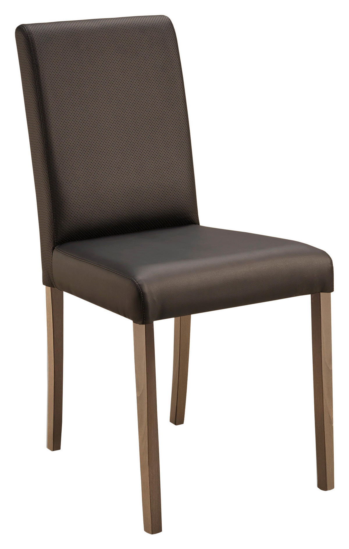 STUHL  in  - Anthrazit/Eiche San Remo, Konventionell, Holz/Textil (43/87,5/56cm) - Boxxx