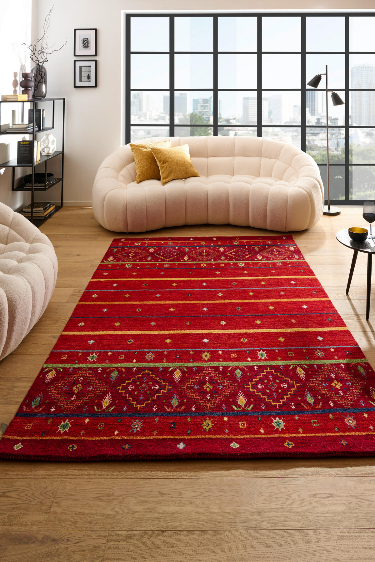 ORIENTTEPPICH 160/230 cm kiss and say goodbye Rot  - Rot, LIFESTYLE, Textil (160/230cm) - Cazaris