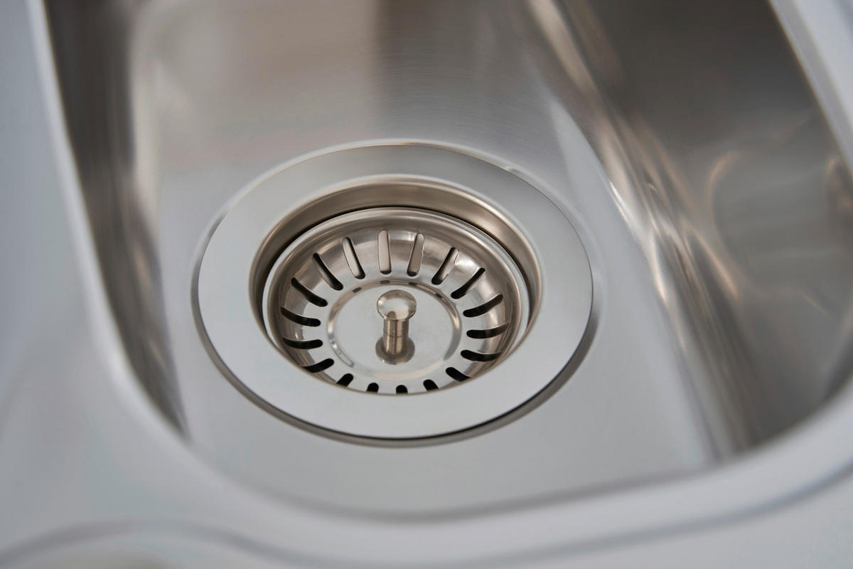 SPÜLE 1720MIAMI100X50  - Edelstahlfarben, Trend, Metall (100/19/50cm) - Respekta