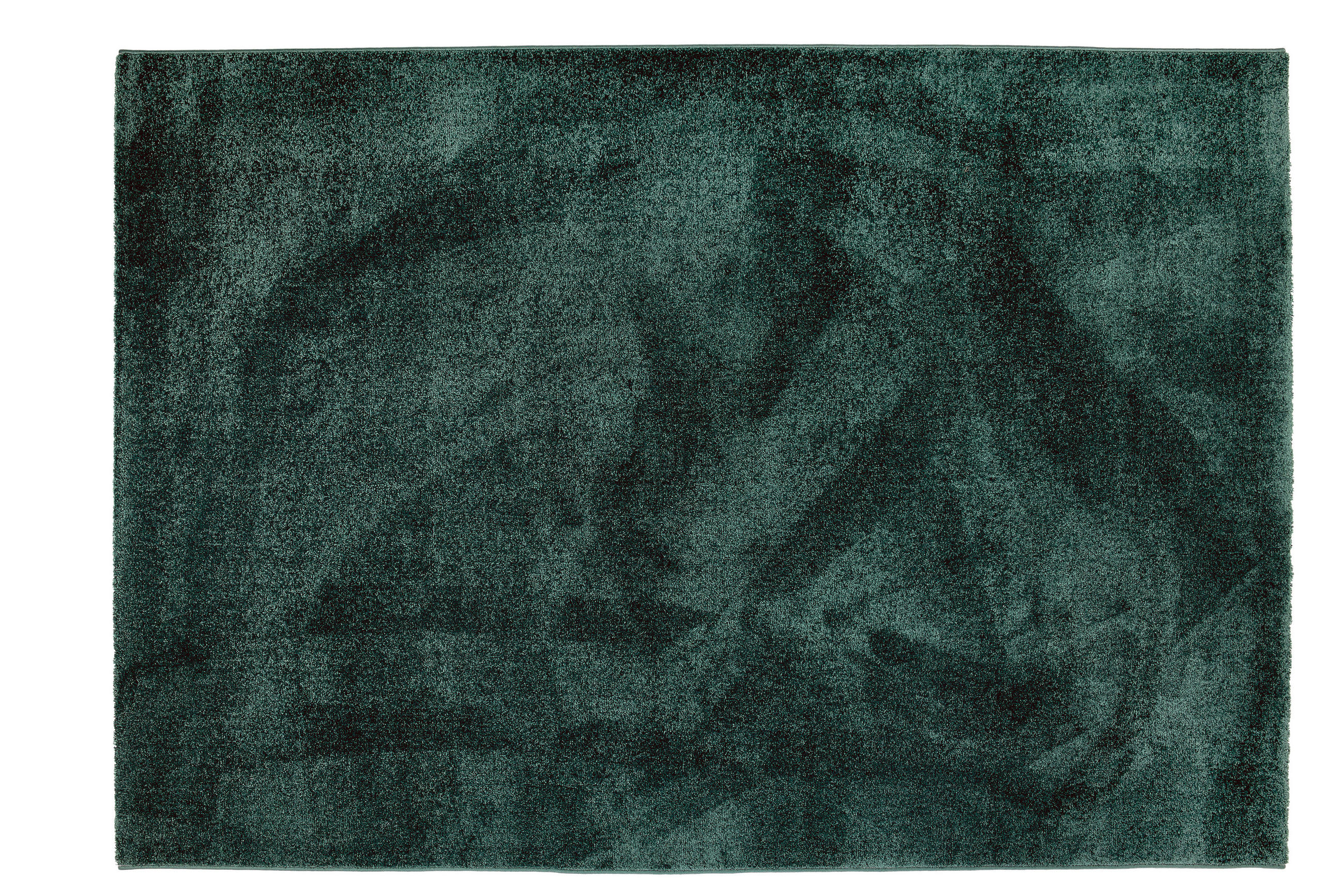 WEBTEPPICH 200/280 cm Sam Dunkelgrün rechteckig  - Dunkelgrün, Basics, Kunststoff (200/280cm) - Astra