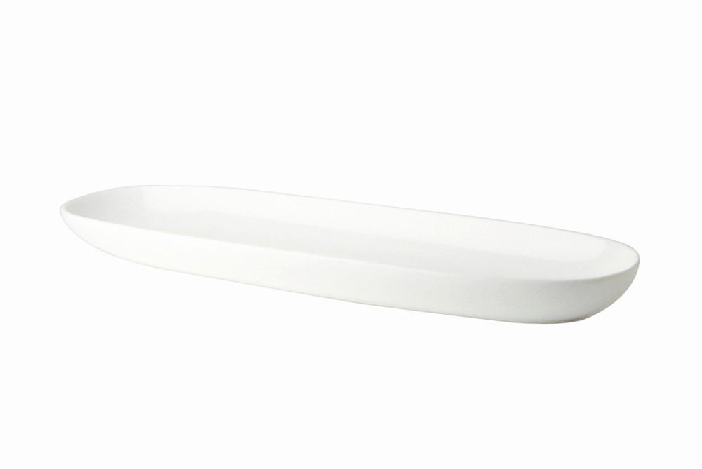 TALÍŘ NA PEČIVO porcelán keramika  - bílá, Basics, keramika (40/3/12cm) - Maxwell & Williams