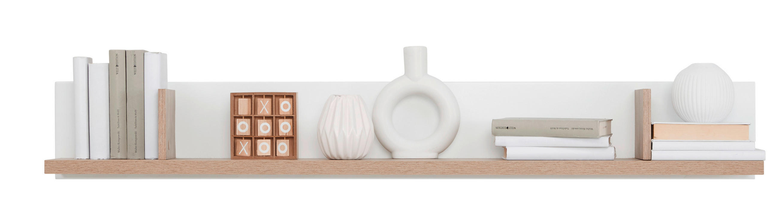 Wandboard Liverpool B: 144 Cm Holzdekor Weiß