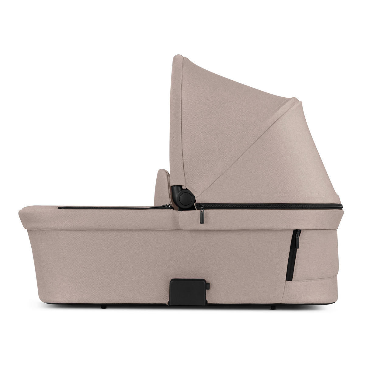 KINDERWAGENSET Salsa 5 Air 4in1 Set Calla  - Beigebraun/Schwarz, Basics, Textil/Metall (63/118/95.5cm) - ABC Design