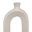 DEKOVASE  - Hellgrau, Trend, Keramik (11/23/5cm) - Ambia Home