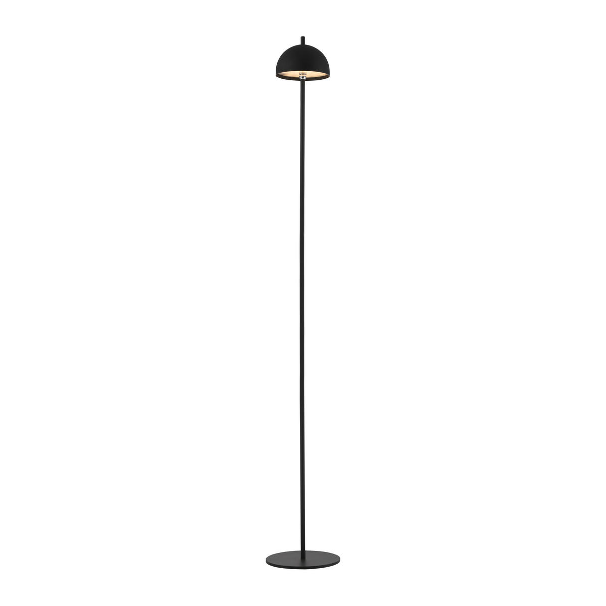 AKKU-STEHLEUCHTE 18/18/126 cm    - Schwarz, Design, Kunststoff/Metall (18/18/126cm) - Schöner Wohnen