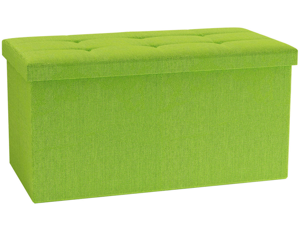 SITZBOX in Kunststoff, Holzwerkstoff Grün  - Grün, Basics, Holzwerkstoff/Kunststoff (76/38/38cm) - MID.YOU