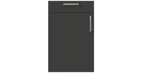 EINBAUKÜCHE   - Rot/Schwarz, Design, Holzwerkstoff - Novel