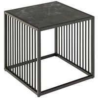 MIZICA, 40/40/40 cm črna  - črna, Design, kovina/umetna masa (40/40/40cm) - MID.YOU