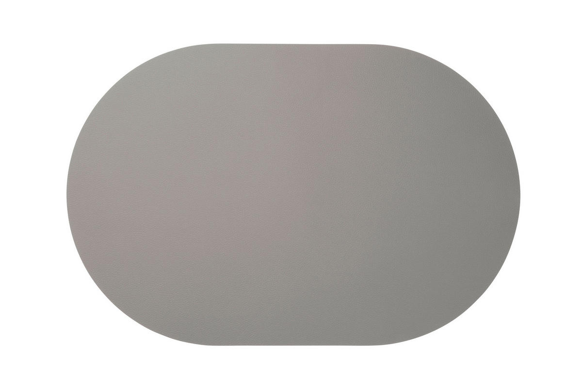 TISCHSET Kunststoff Hellgrau 49,5/33 cm  - Hellgrau, KONVENTIONELL, Kunststoff (49,5/33cm) - ASA