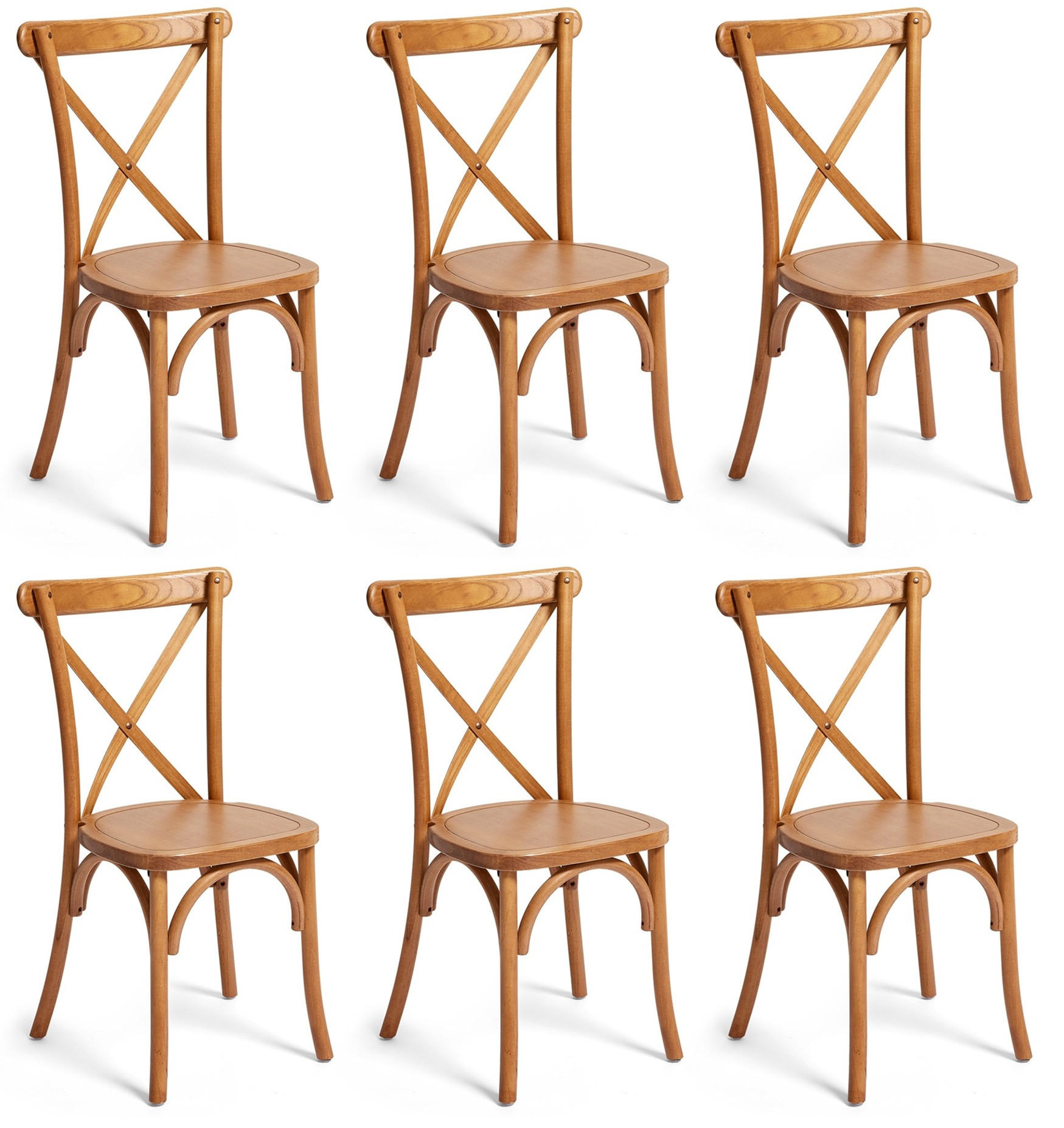 STAPELSESSEL Buche Braun  - Braun, Basics, Holz (48/88/47cm)