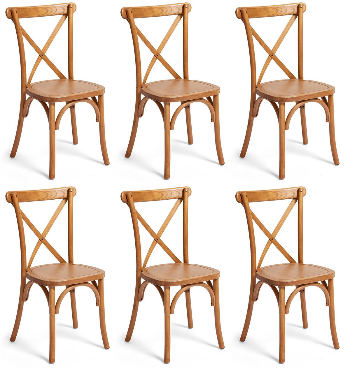 STAPELSESSEL Buche Braun  - Braun, Basics, Holz (48/88/47cm)