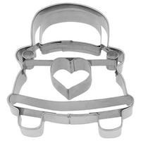 KEKSAUSSTECHFORM - Silberfarben, Basics, Metall (6/6/2,5cm) - Birkmann