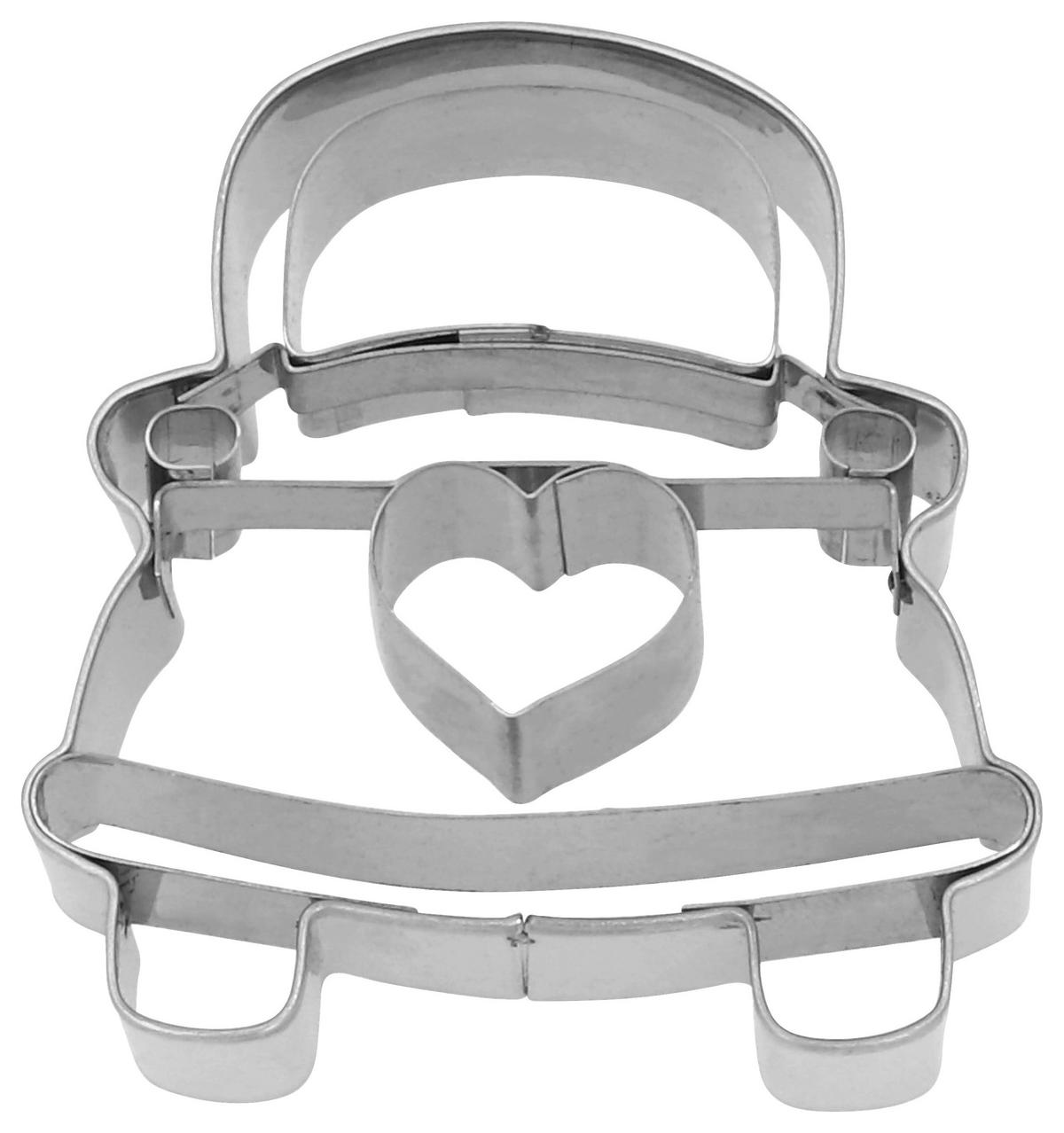 KEKSAUSSTECHFORM - Silberfarben, Basics, Metall (6/6/2,5cm) - Birkmann