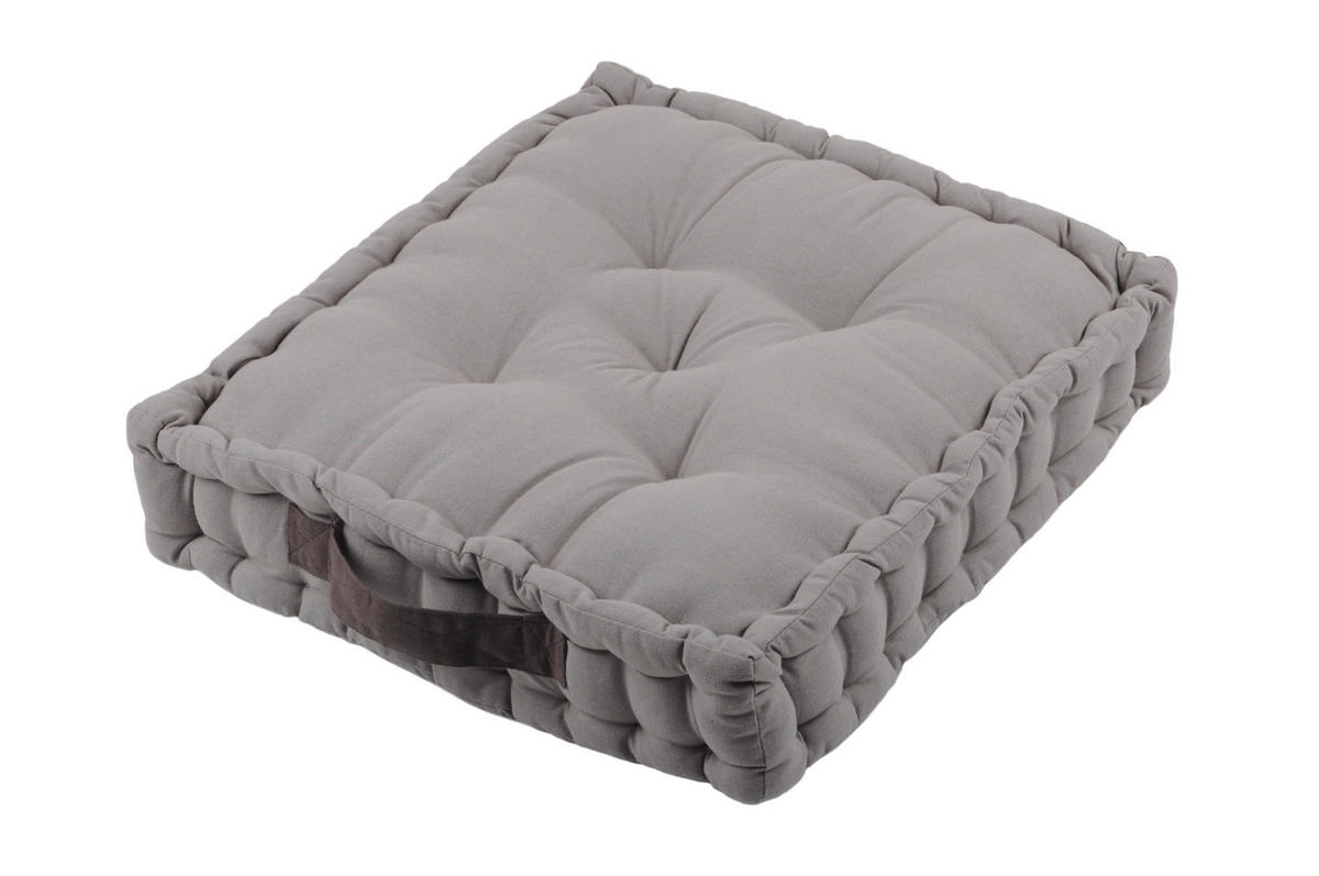 BLAZINA ZA TLA  MARIS  45/45/10 cm           - siva, Konvencionalno, tekstil (45/45/10cm)