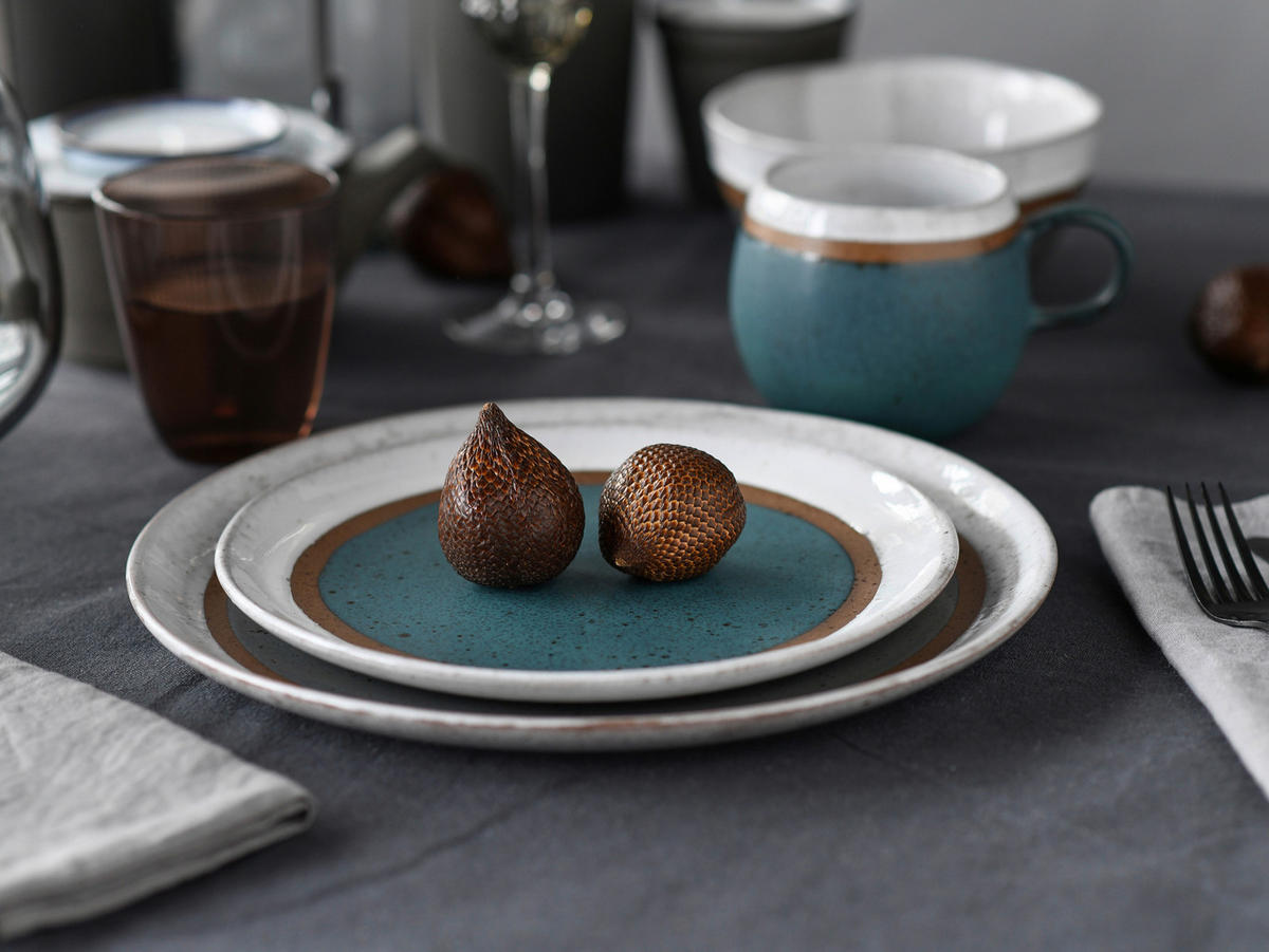 KOMBISERVICE 8-teilig  - Multicolor, MODERN, Keramik - Creatable