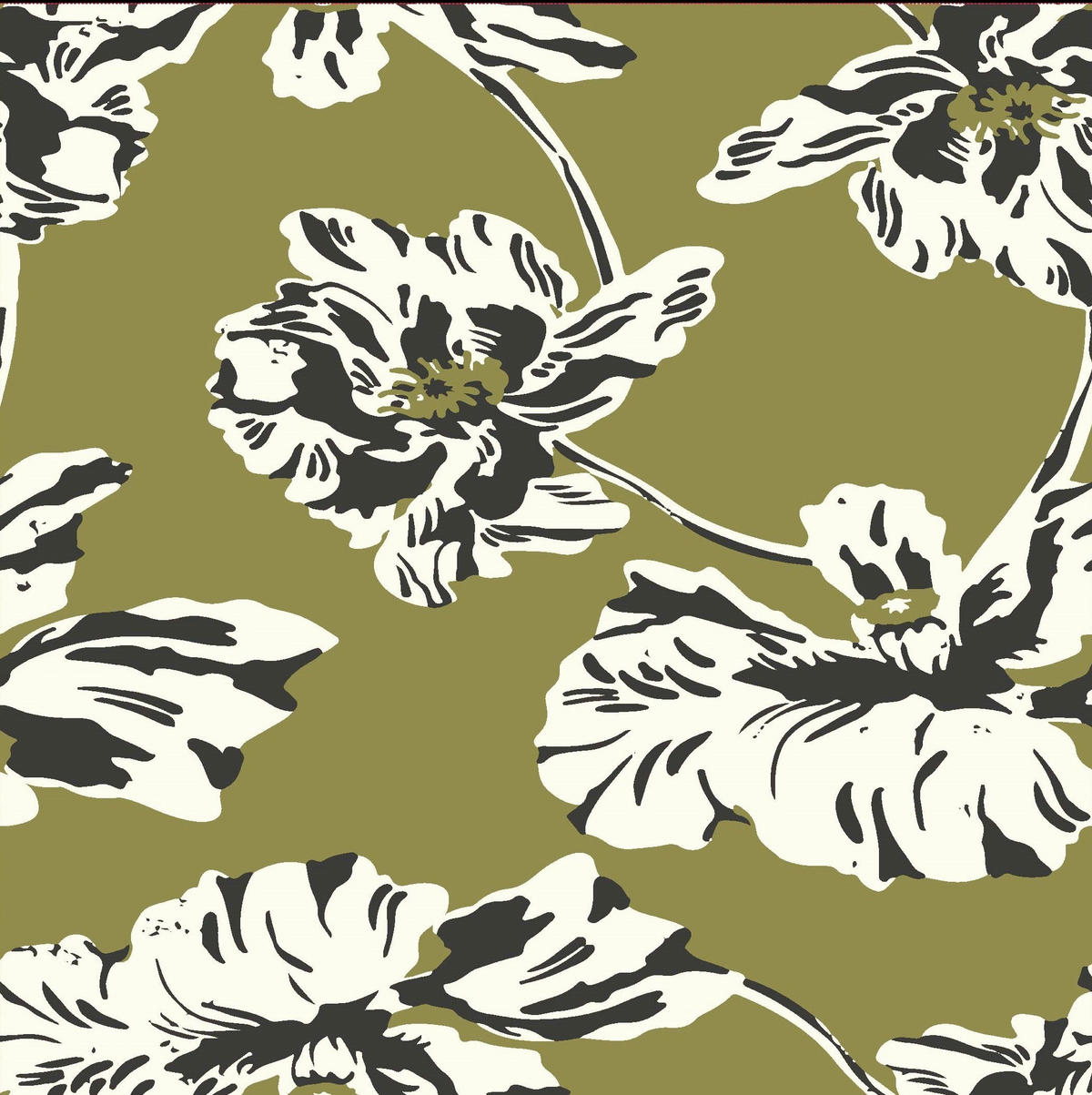 KISSENBEZUG 50/50 cm  - Olivgrün, Basics, Textil (50/50cm) - Novel