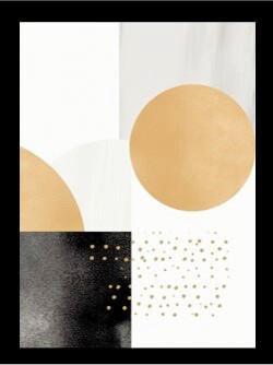 BILD Abstraktes  - Multicolor, Basics, Textil (30/40/1,5cm) - Euroart