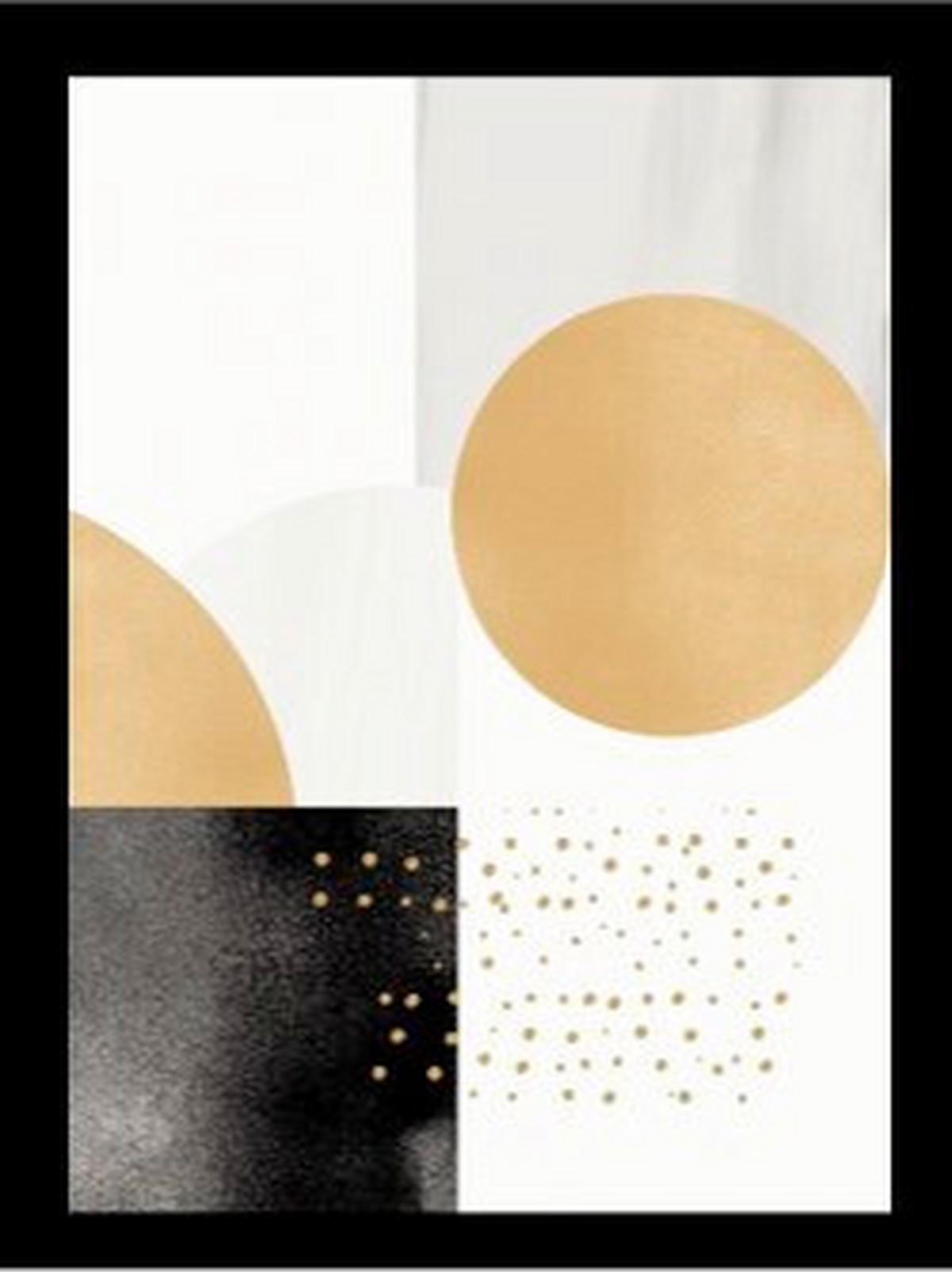 BILD Abstraktes  - Multicolor, Basics, Textil (30/40/1,5cm) - Euroart