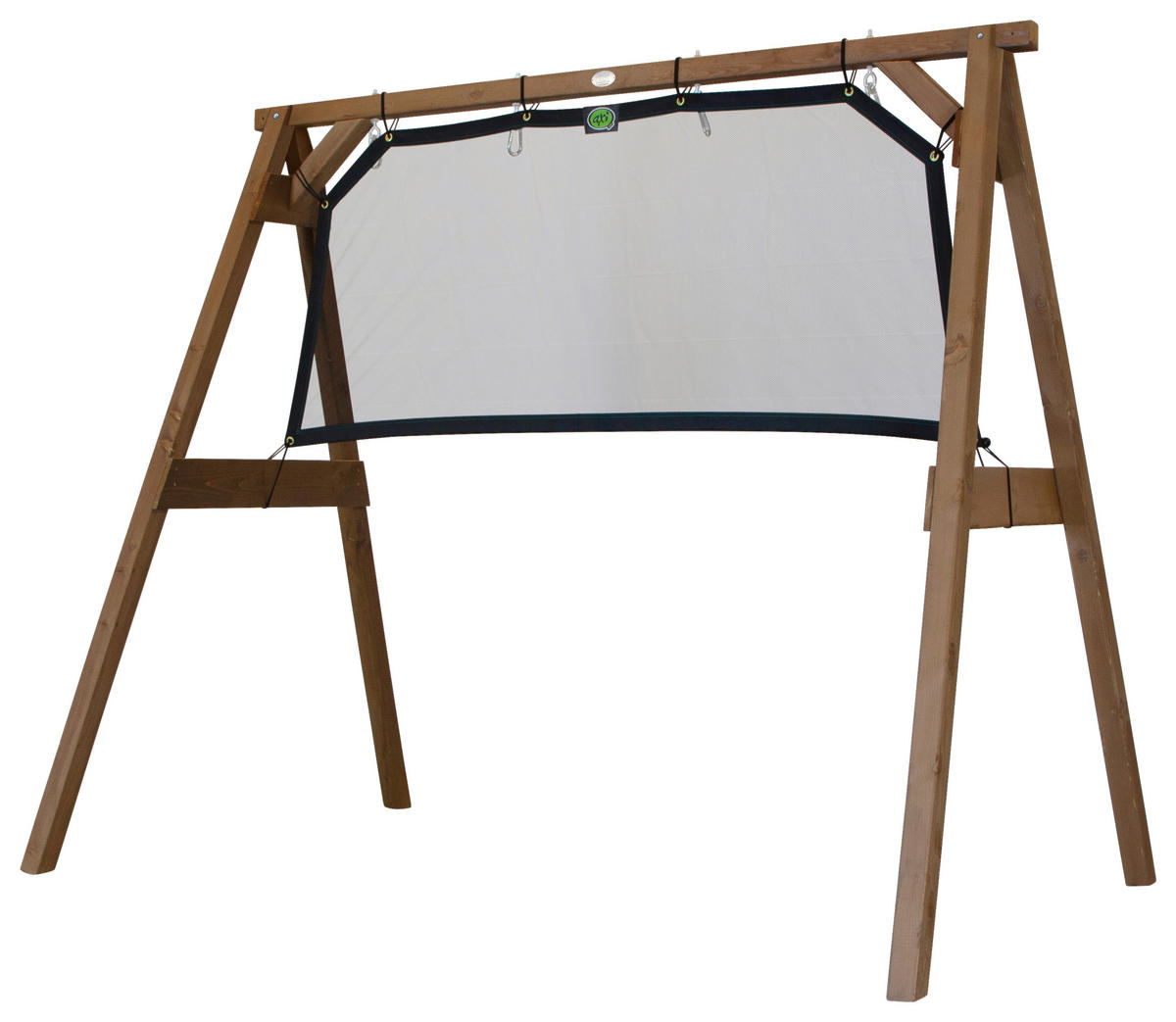 FUßBALLTOR - Braun, KONVENTIONELL, Holz (254/207/160cm) - Ambia Garden