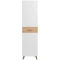 ELŐSZOBASZEKRÉNY 51,5/35/193 cm  - Artisan tölgy/fehér, Basics, faalapú anyag (51,5/35/193cm) - Xora