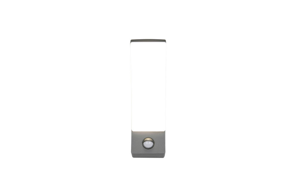 VÄGGLAMPA FÖR UTOMHUS - antracit, Design, metall (8/22,5/18,5cm)
